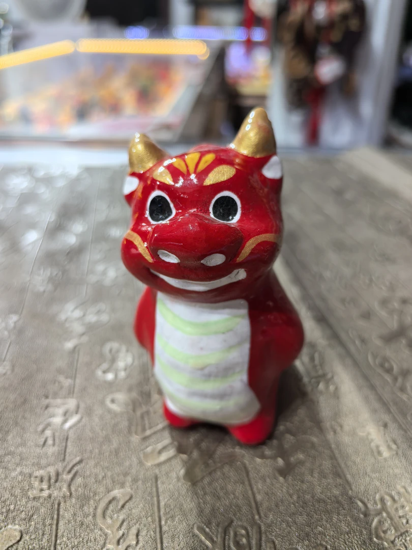 国家非物质文化遗产—浚县泥咕咕泥塑小奶龙