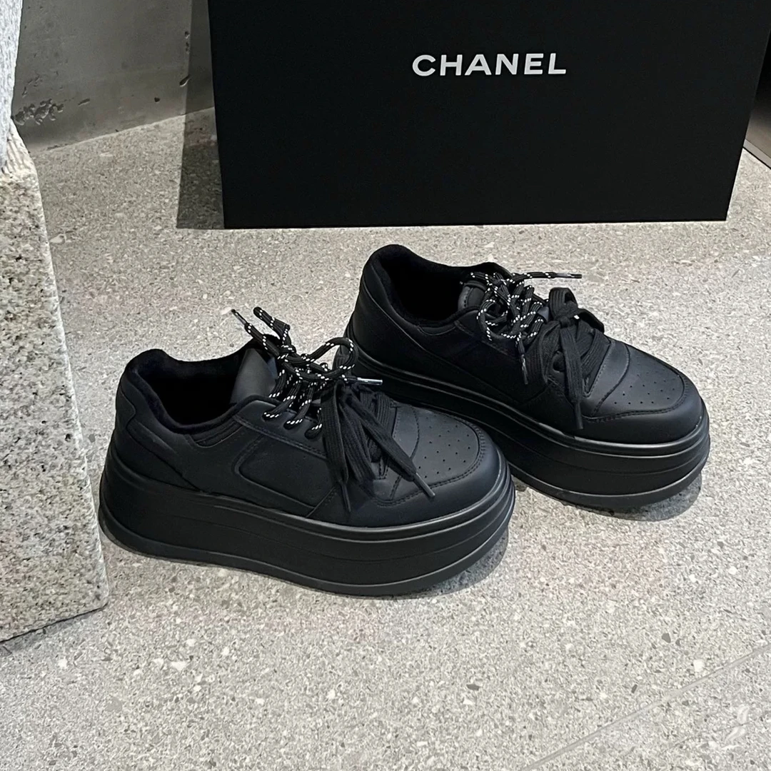 SUSU 板鞋做旧脏脏擦色厚底休闲鞋 388-1 右架4