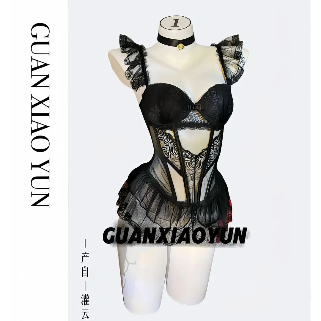 【秘密衣橱】新年战裙纯欲风性感千金吊带睡衣睡裙蕾丝显瘦