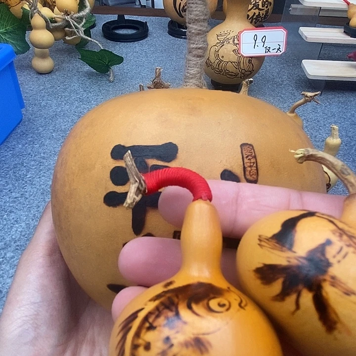 信***丶香榧木葫芦工艺品