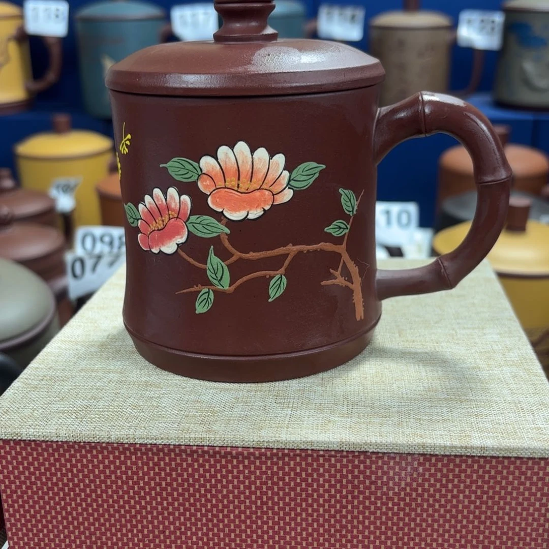 紫砂茶杯紫砂盖杯