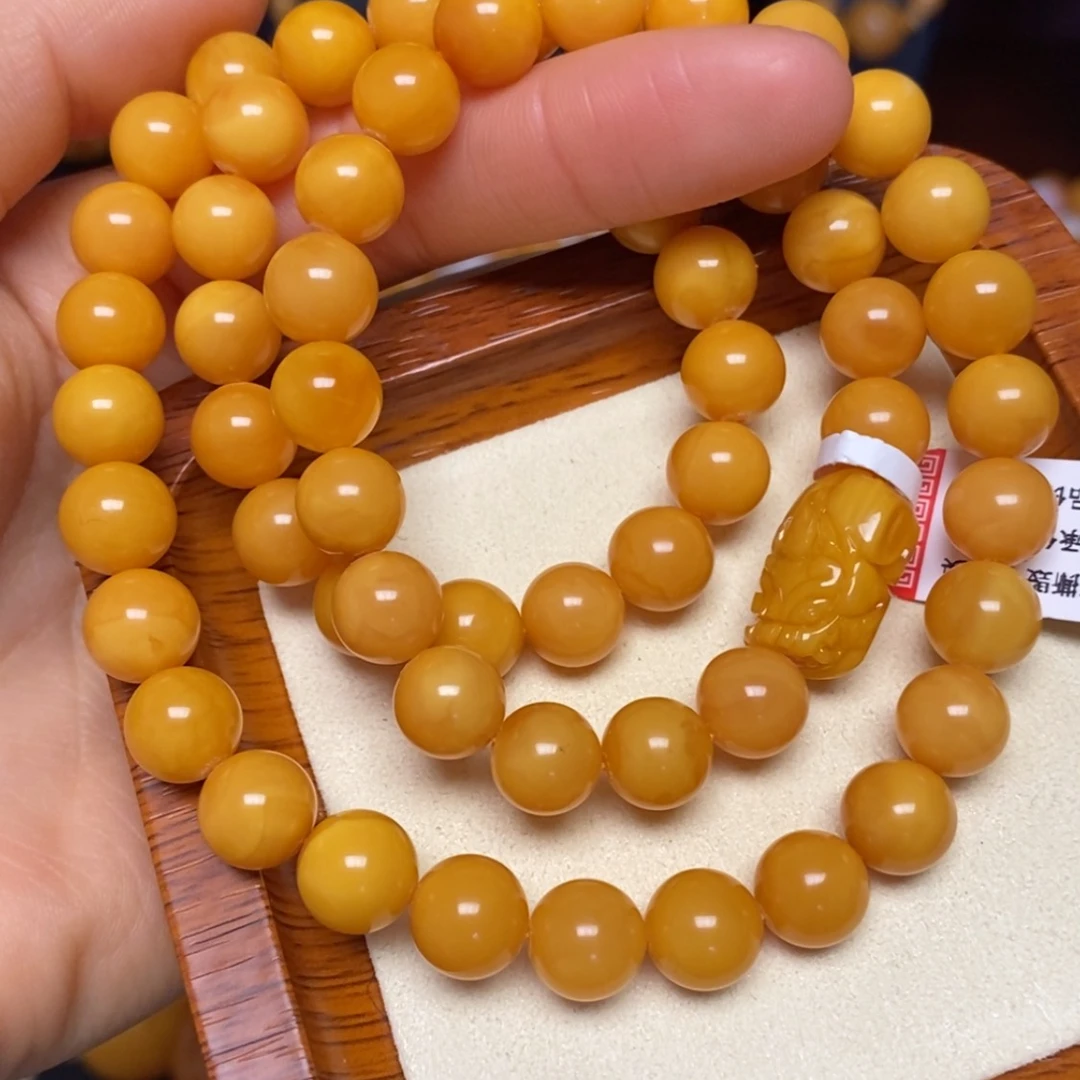 【闪购商品】蜜蜡手链未镶嵌手串