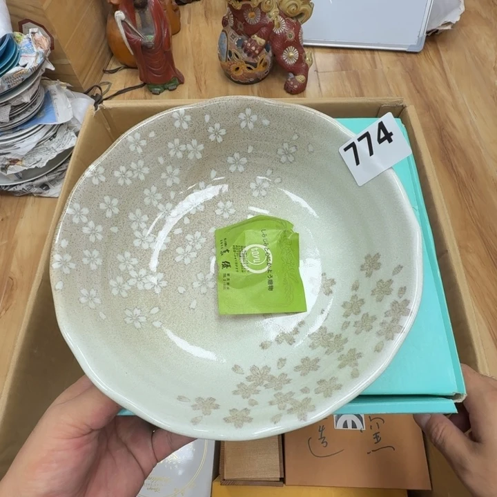 瓷片工艺品摆件瓷器摆件正能量