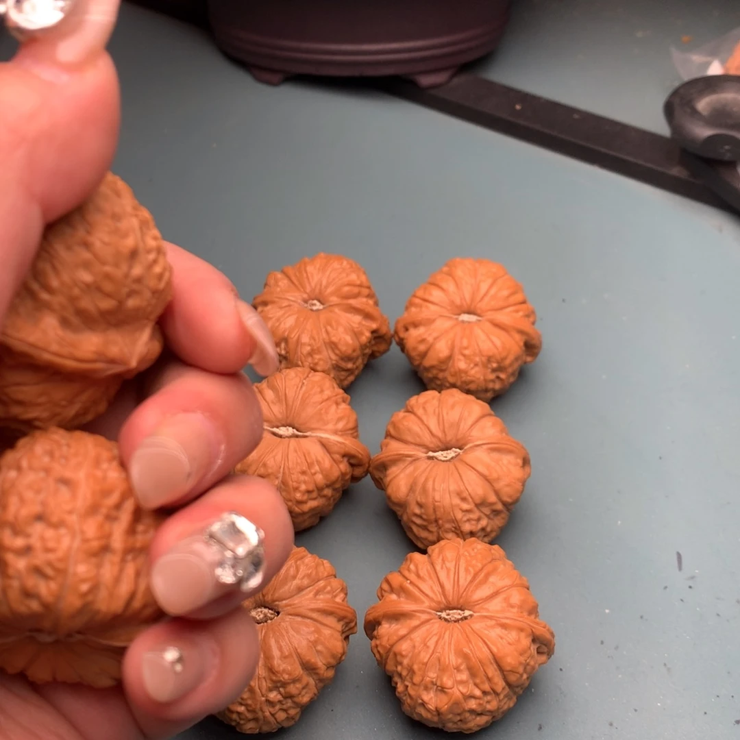 文玩核桃把件南瓜4445