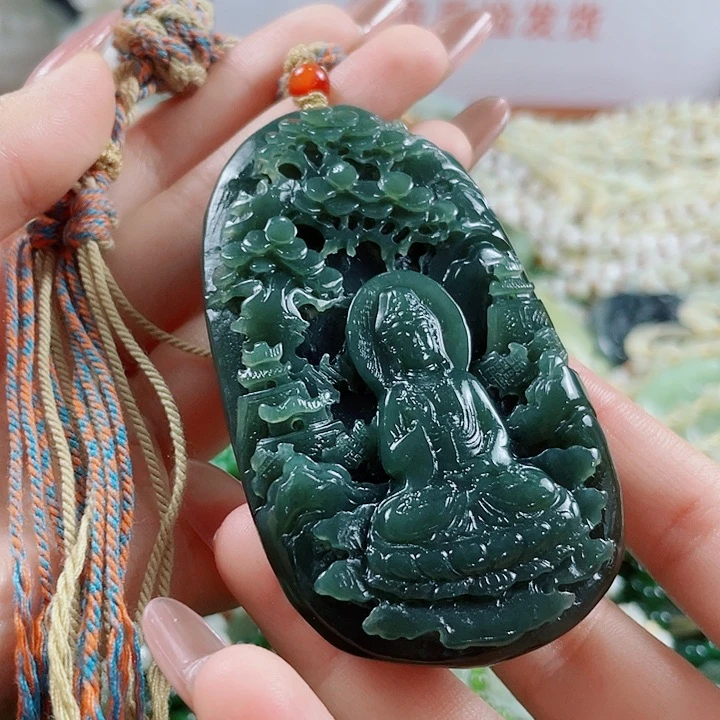 颈饰未镶嵌和田玉