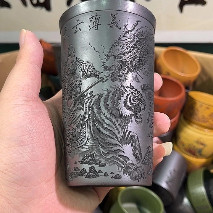 茶杯紫砂全手工紫砂主人杯
