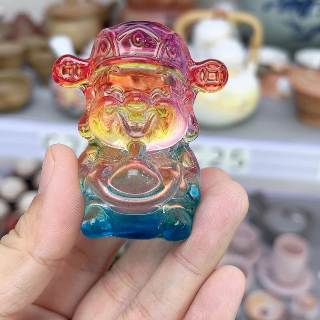 瓷片欢迎光临美桃儿～中古孤品完美别拍～随缘三克油