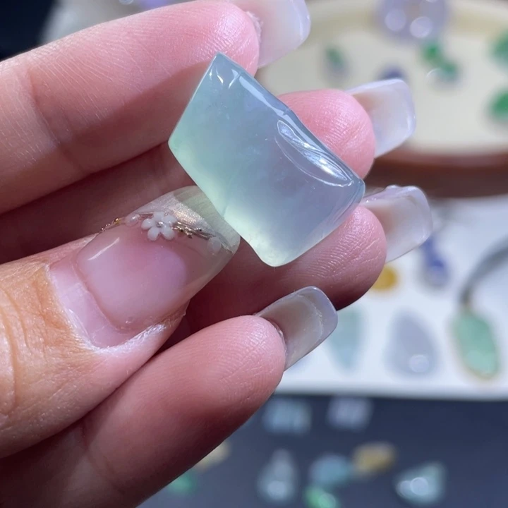 颈饰未镶嵌翡翠竹节
