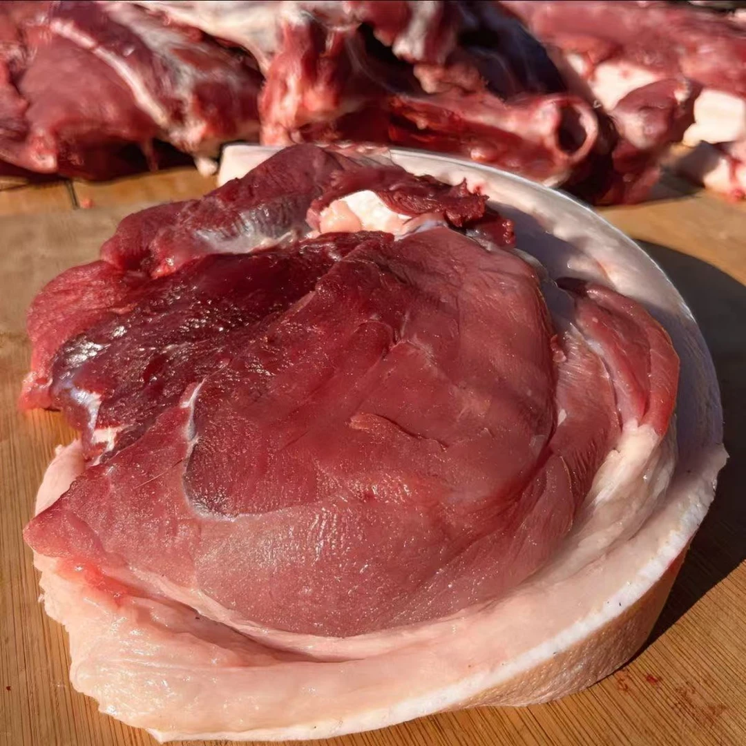 鲜切现称黑土猪新鲜农户熟食喂养一年以上顺丰冷链包邮黑猪肉2