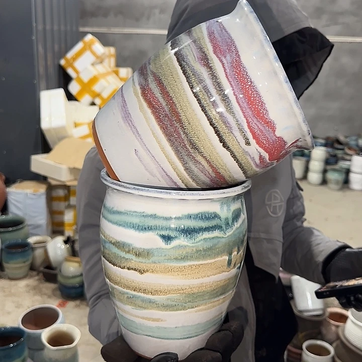 高度22口18啦啦花盆