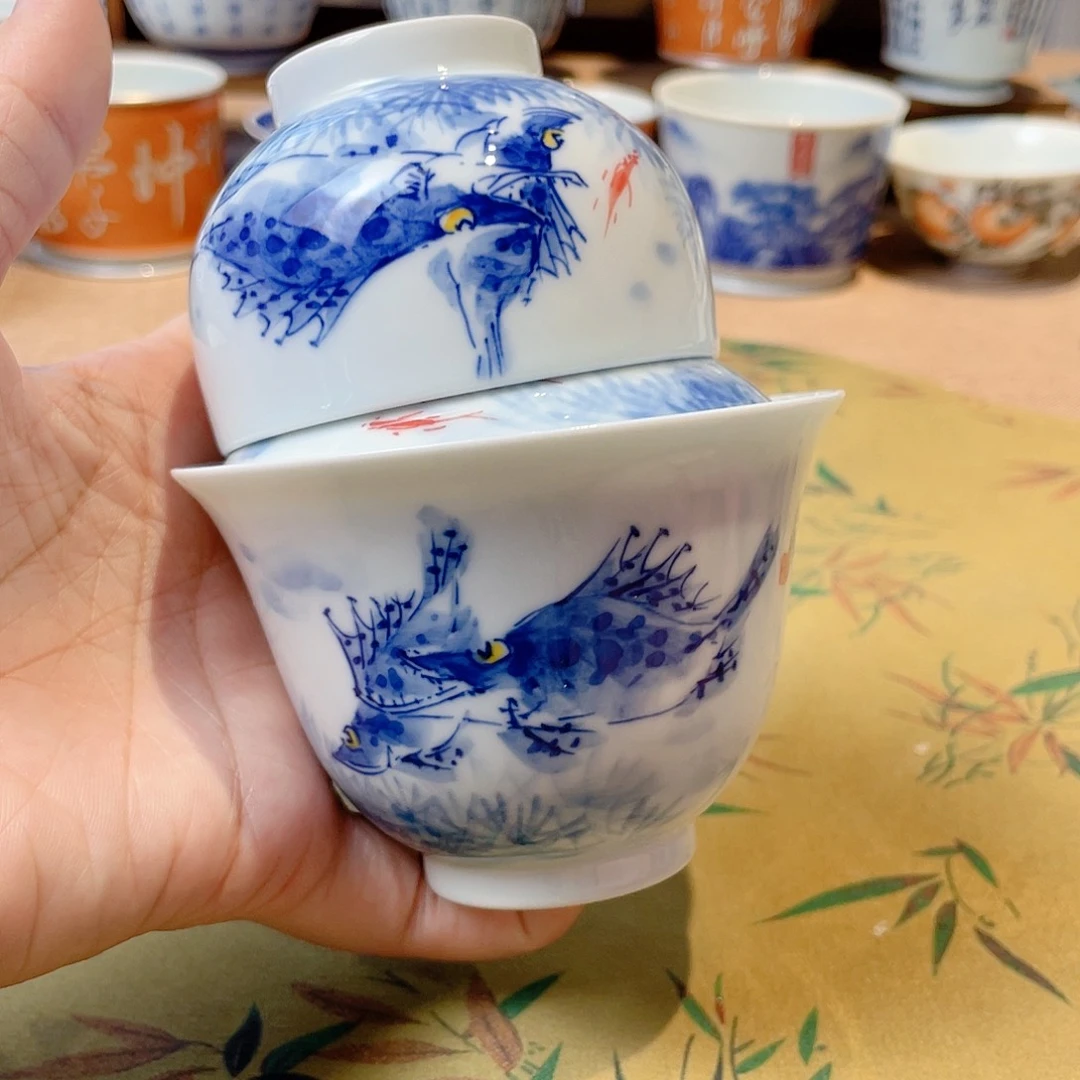 如鱼得水盖碗➕杯子