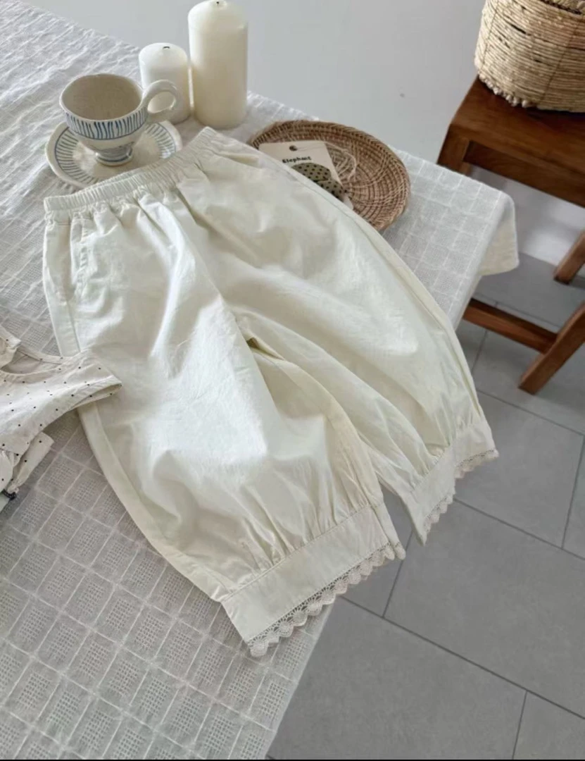 N8【斑马糖11029白色裤子】童装