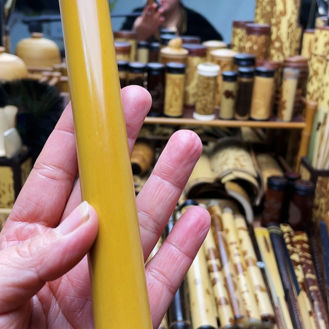 古**瓷老玉竹香筒大哥拍一个