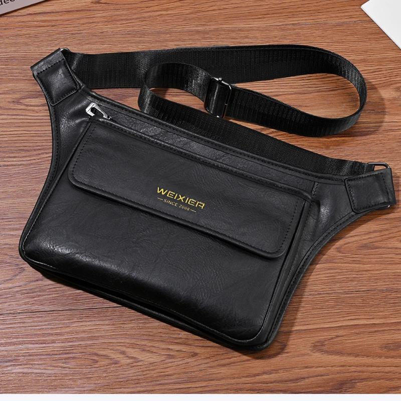 新款潮流男士胸包高级感时尚包包背包单肩包大容量百搭斜挎包男款