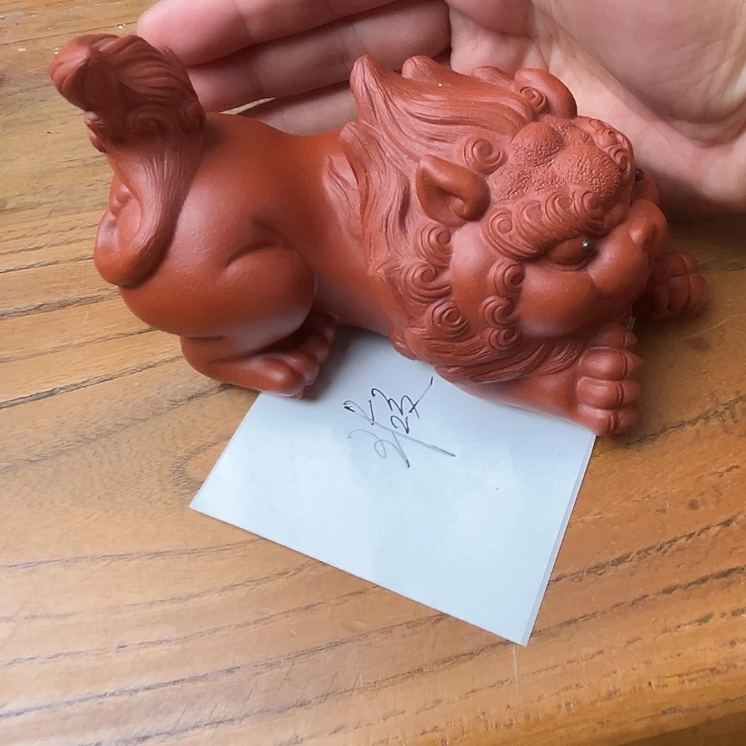 紫砂茶宠紫砂貔貅微瑕