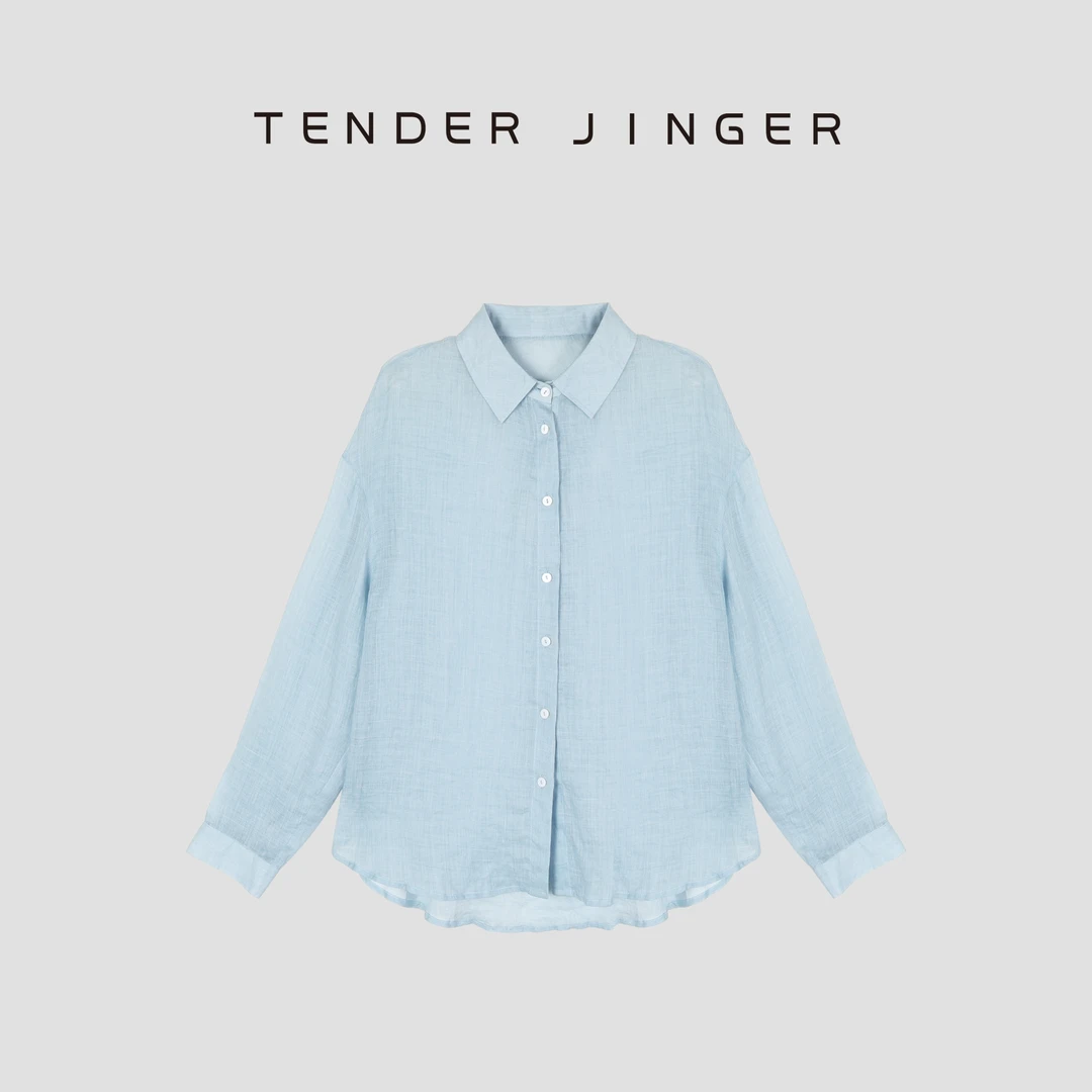 Tender Jinger【疯狂星期三】背心+衬衣+短裤三件套T52MWW30232