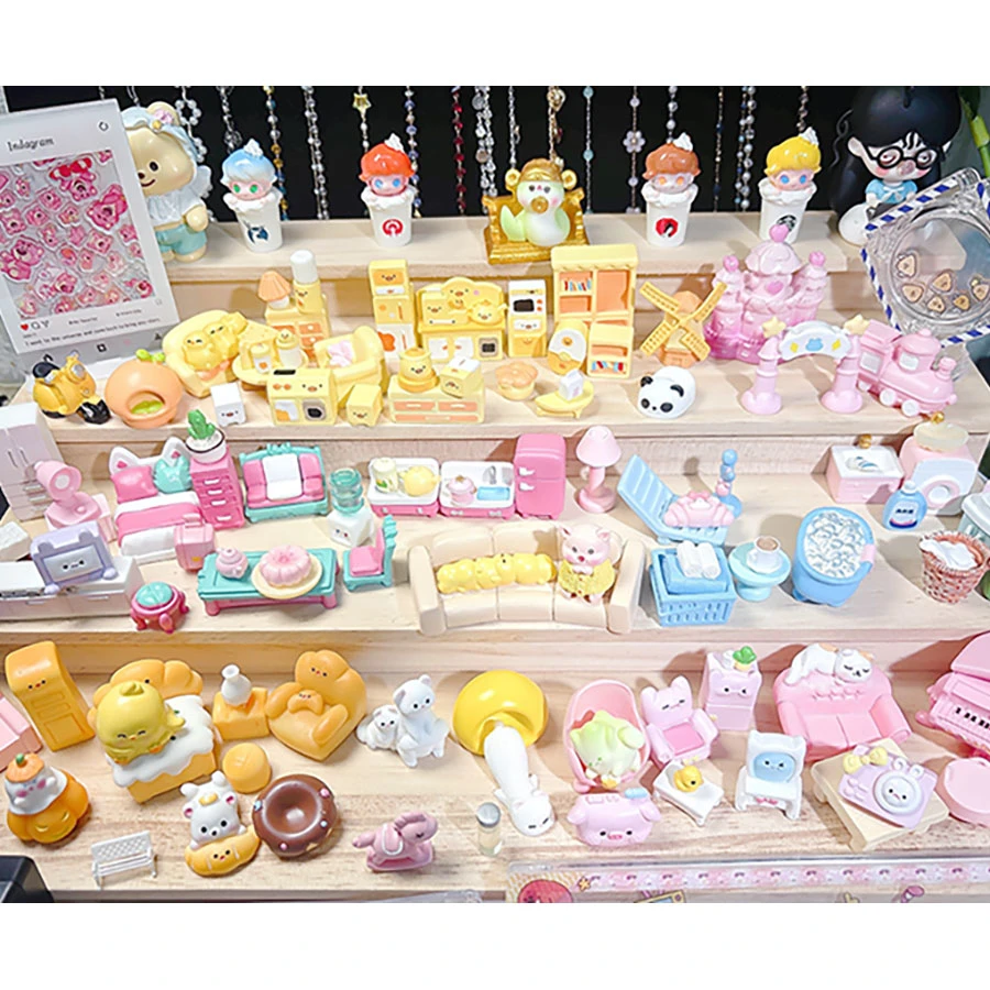 【直播现拆】哪个可爱鬼能拒绝~微缩迷你家具创意摆件混装