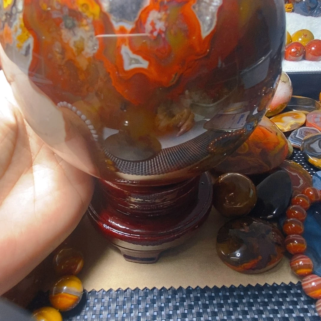 玛瑙/玉髓颈饰未镶嵌一**缘