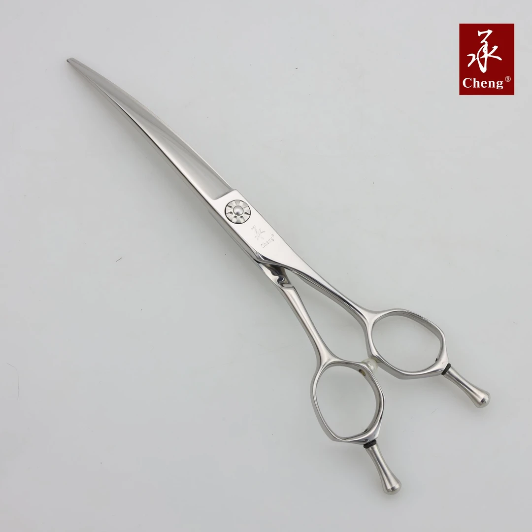 (承)牌 宠物剪 MC系列 弯剪弯刀 宠物美容师专用弯剪专业修毛剪