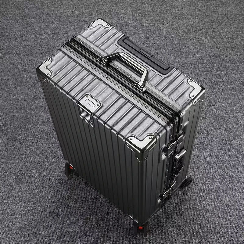 行李箱多功能大容量学生密码箱可坐可站抗摔登机结实耐用旅行箱