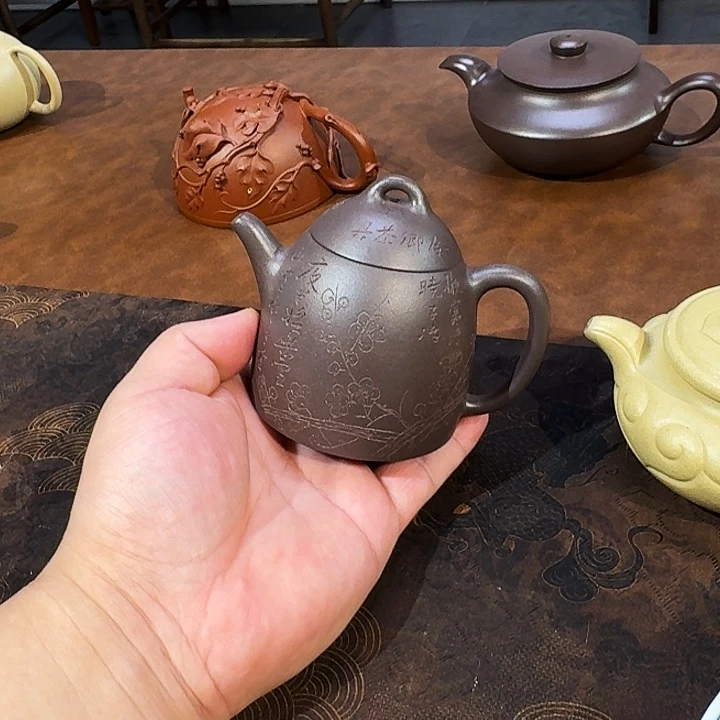 傅***院茶壶紫砂子冶秦权