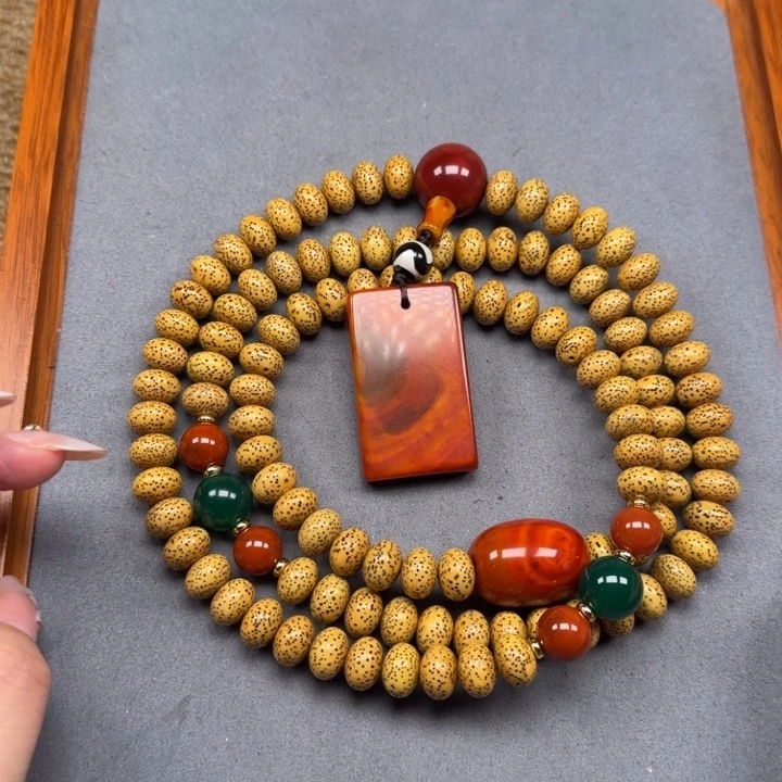 星月菩提吊坠星月