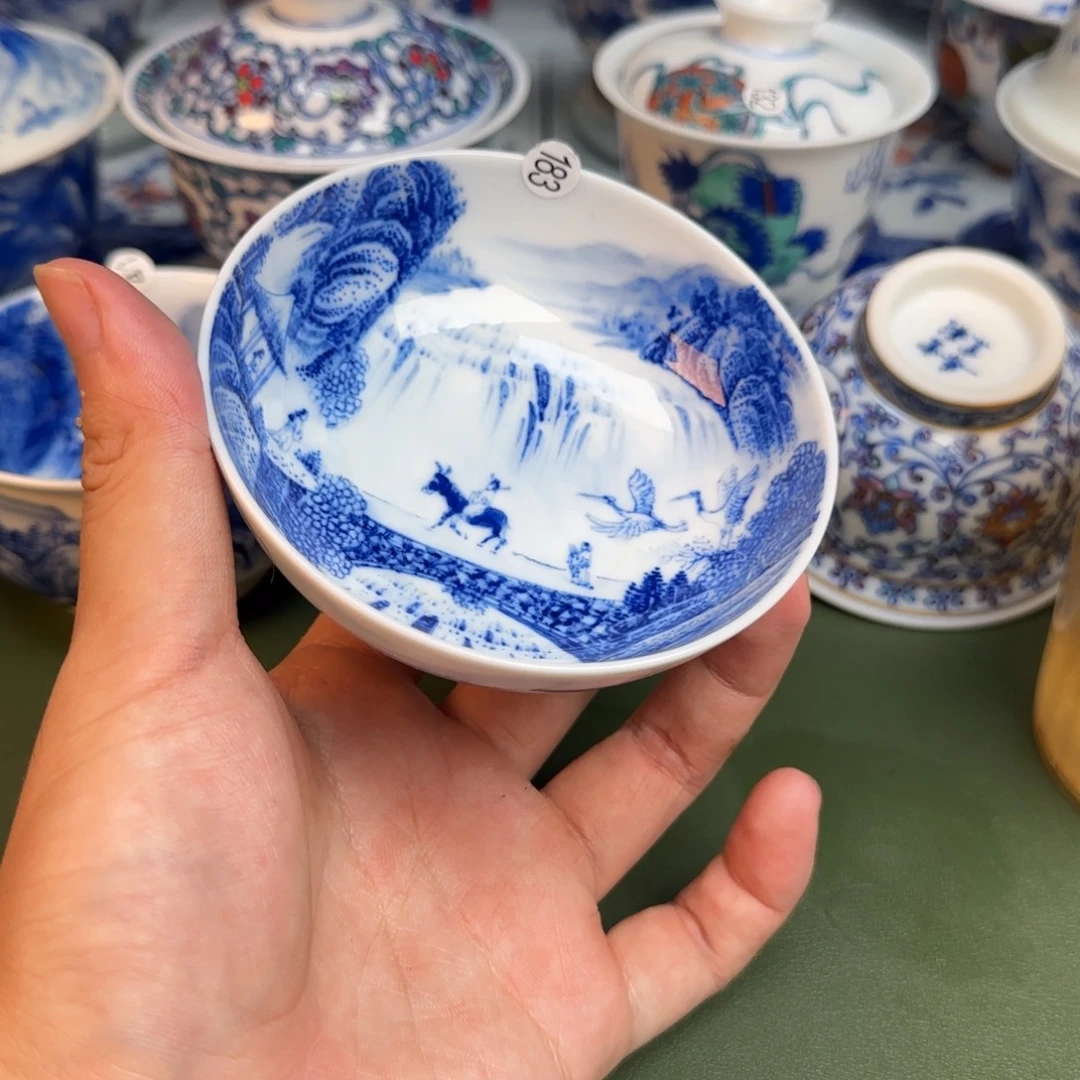 彦祖纯手工手绘茶具183