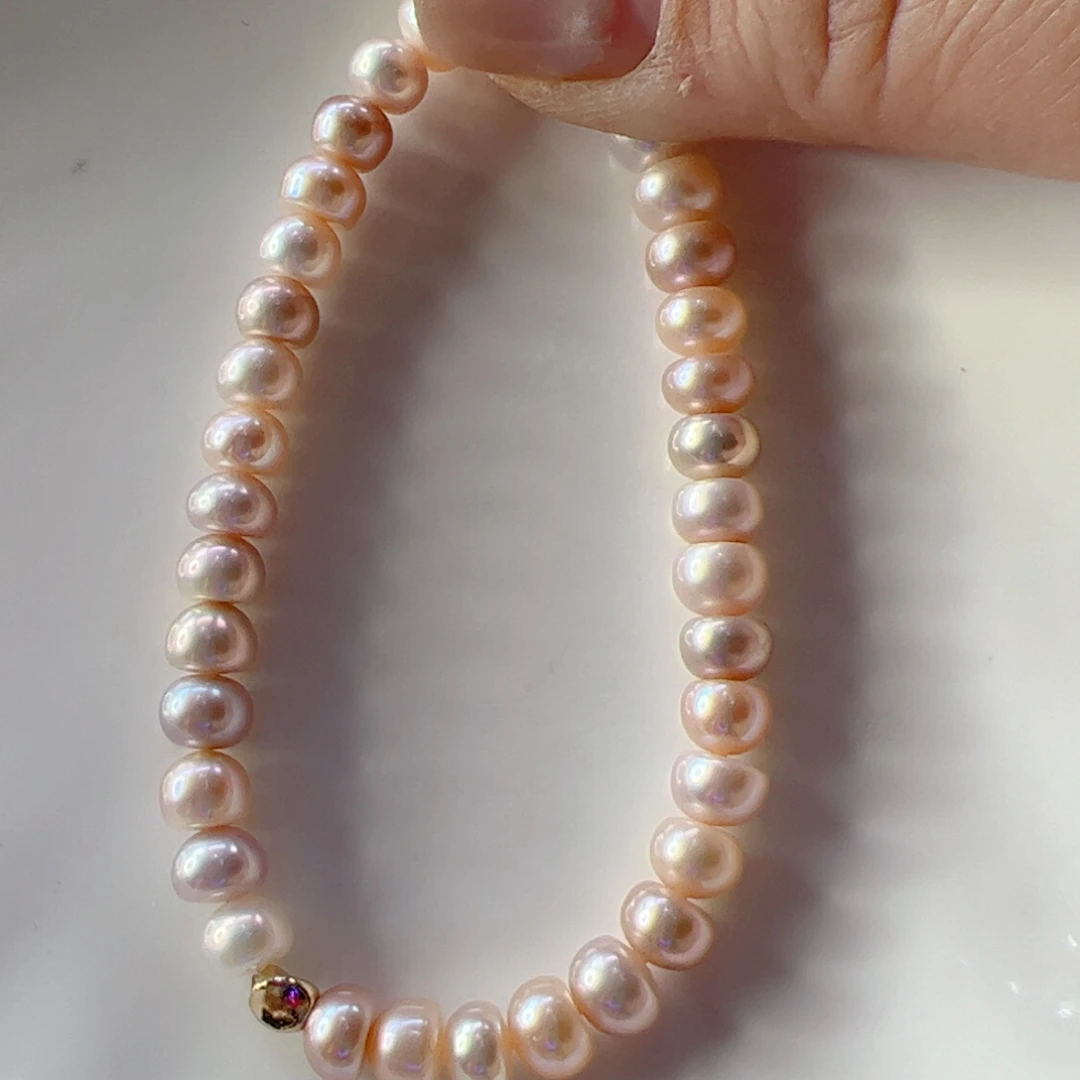 手链合金淡水珍珠