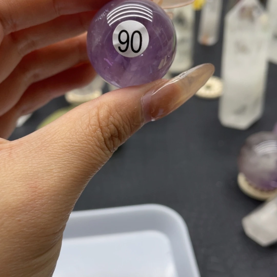 紫晶珠宝半成品未镶嵌90