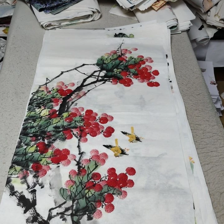 小***吾国画国画花鸟花鸟国画