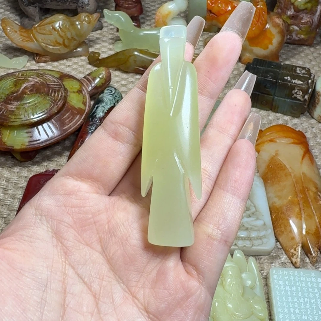 吊坠白玉菩提挂件