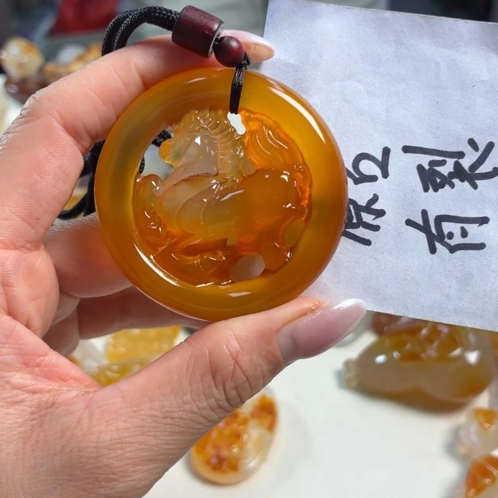 未镶嵌吊坠(不含链)玛瑙/玉髓
