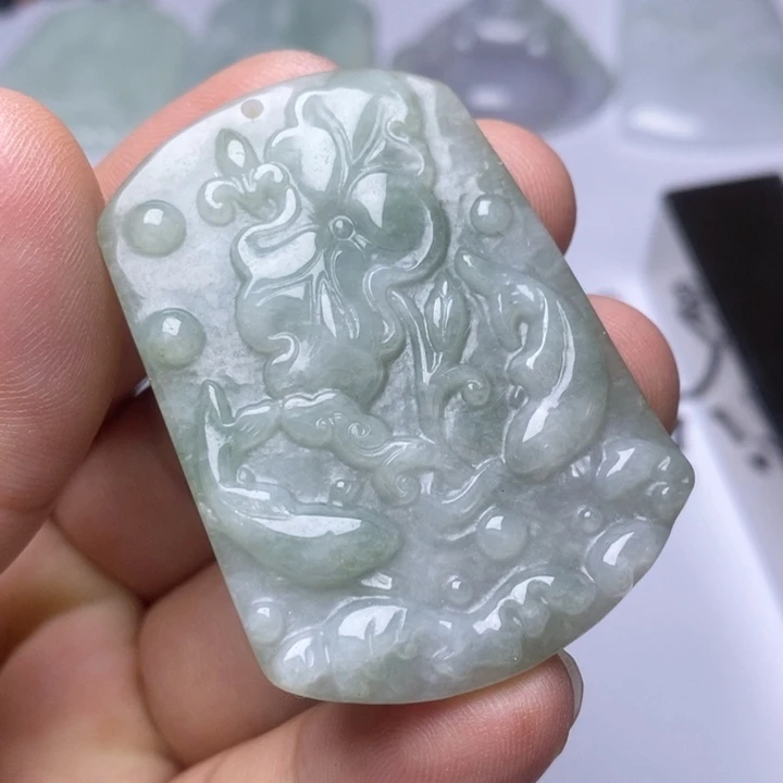 颈饰未镶嵌翡翠翡翠