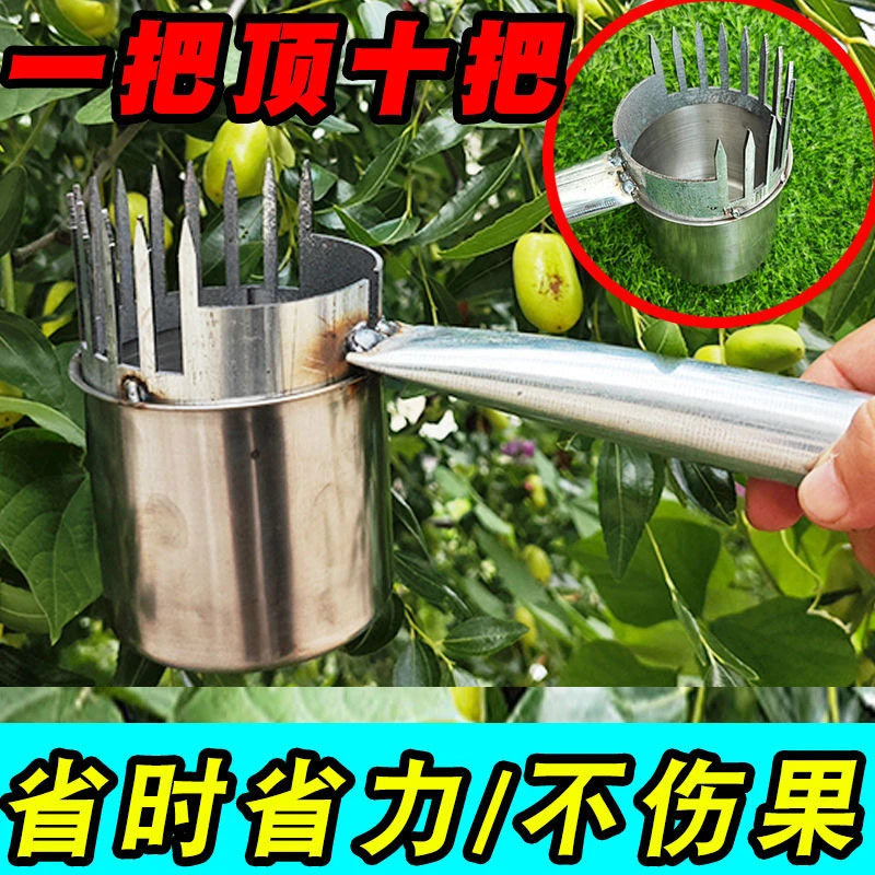 摘酸枣摘果器采果器摘花椒摘摘小果子摘小番茄工具