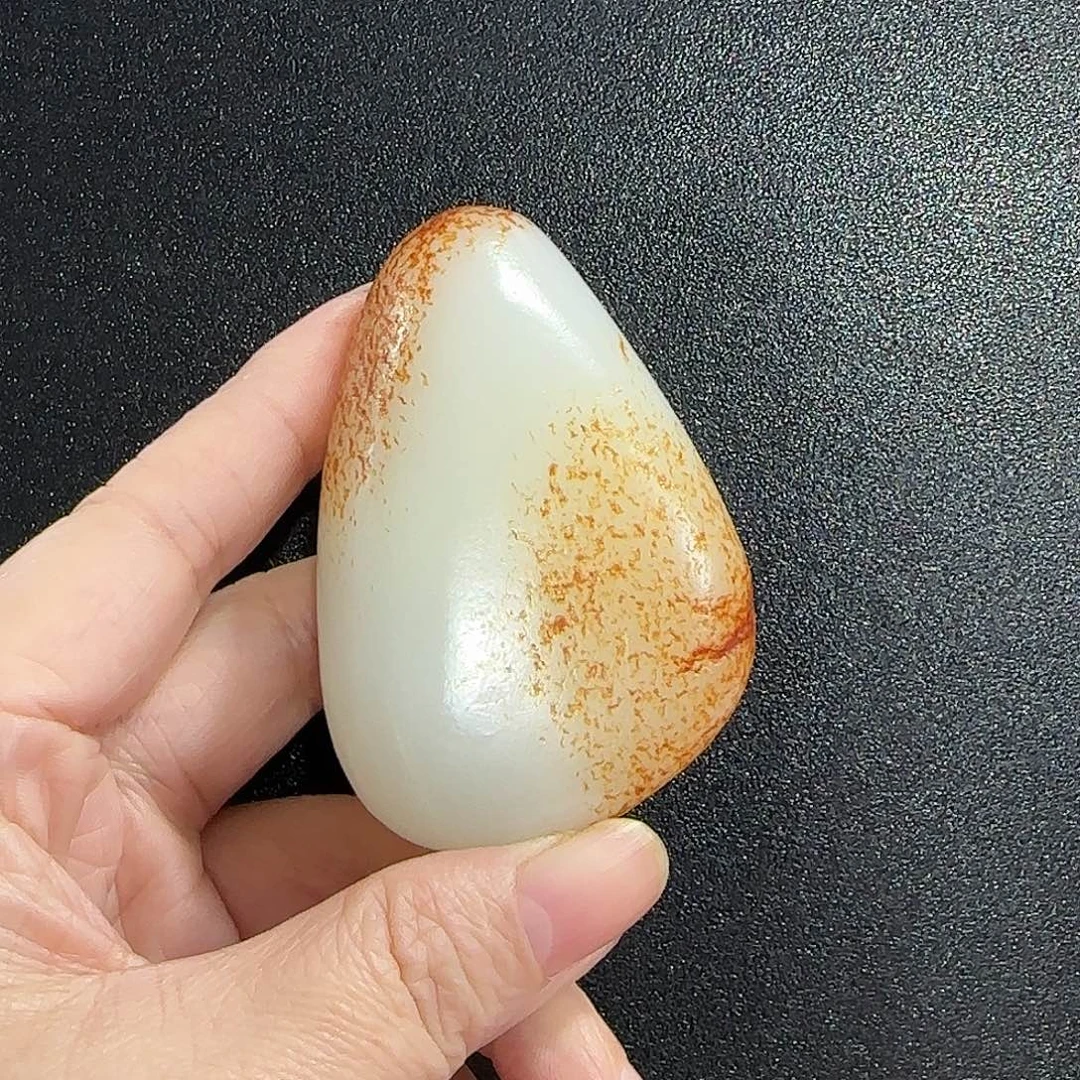 义***兵和田玉未镶嵌挂件