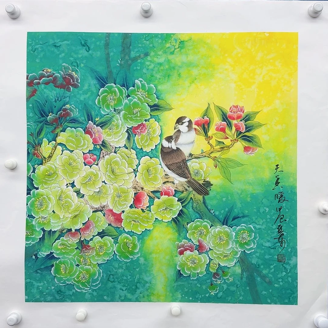 国画多次参加国内外大型