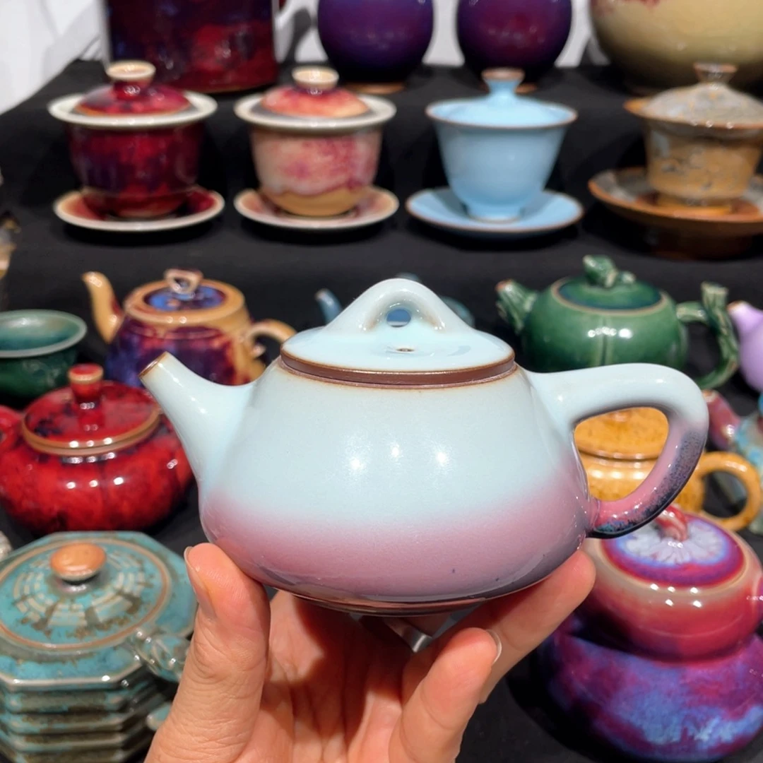 中国神后钧瓷茶器