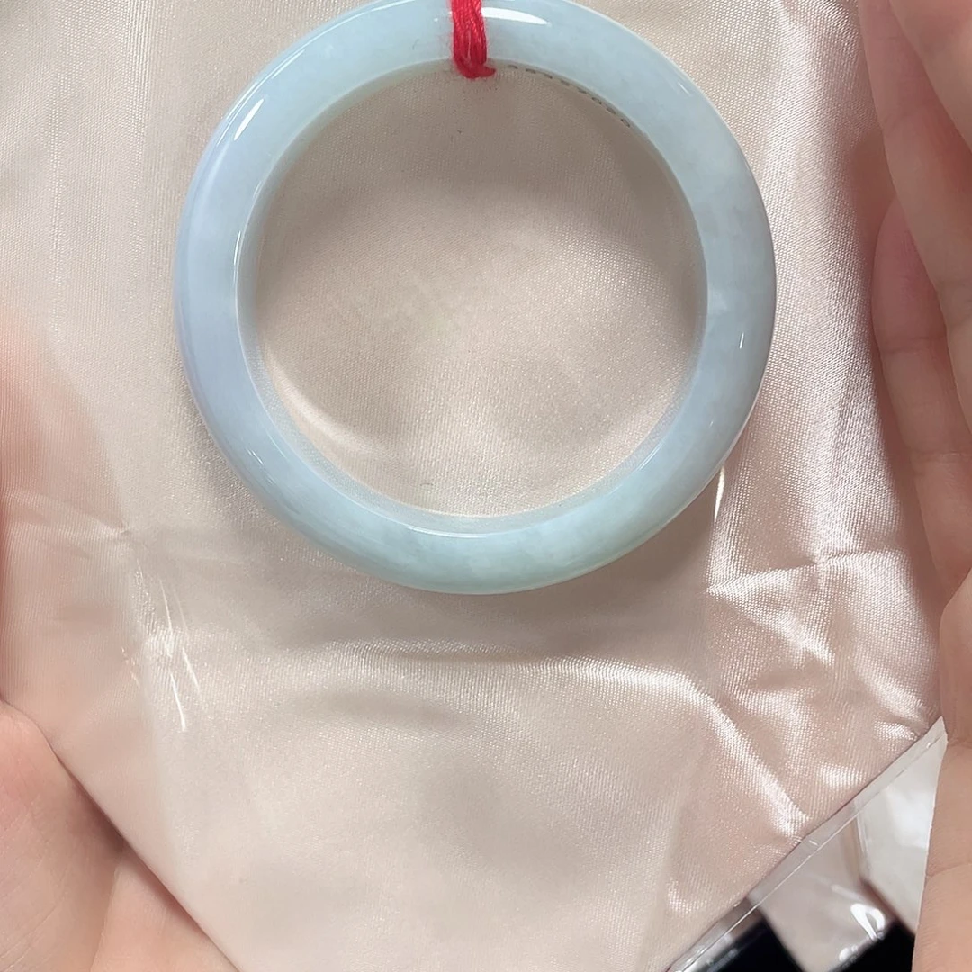 翡翠未镶嵌手镯天然缅甸A货翡翠手镯5号