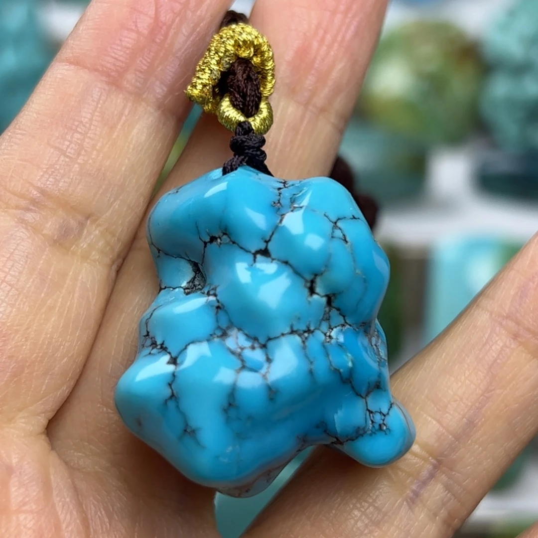 绿松石未镶嵌珠宝奇石