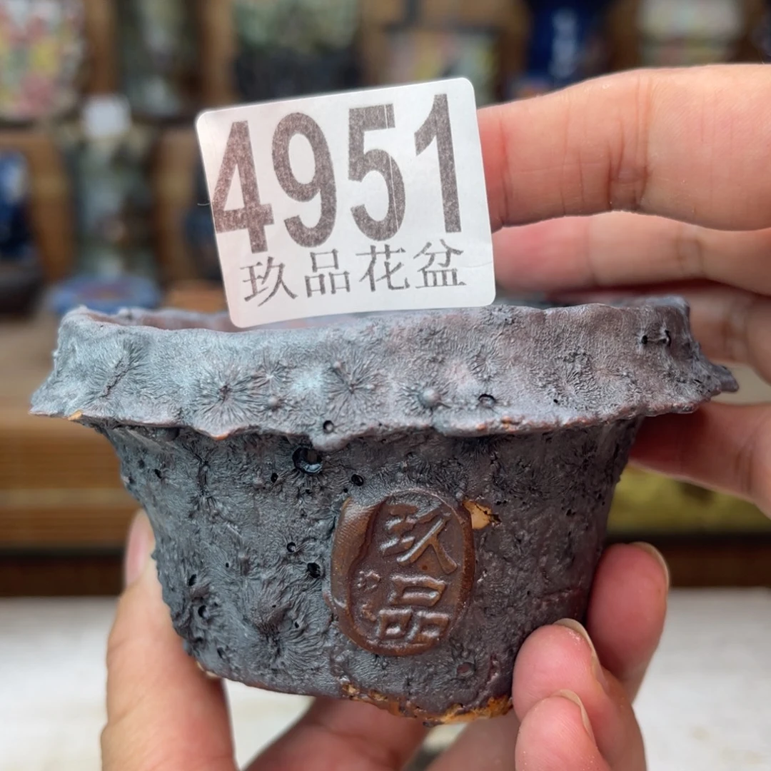 瑕疵盆景德镇陶瓷花盆