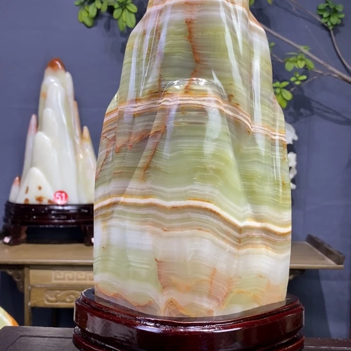 石材精品古青石摆件