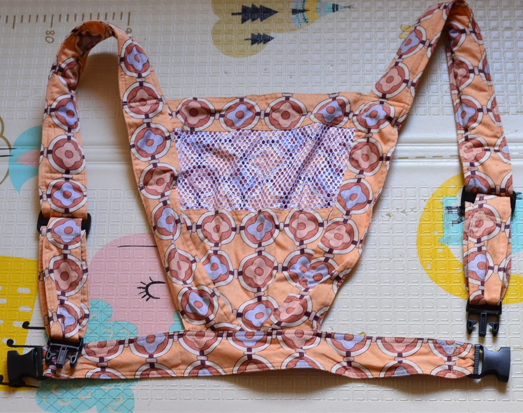 广东传统四爪婴儿背带前背后背通用解放双手抱娃神器M型坐姿0-2岁