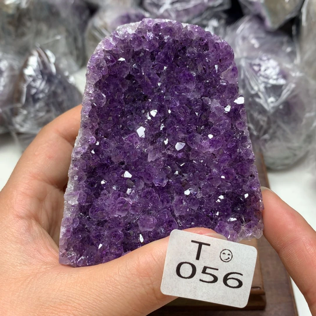 紫晶摆件未镶嵌水晶