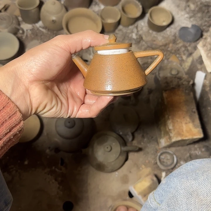 紫泥茶壶坭兴陶柴烧