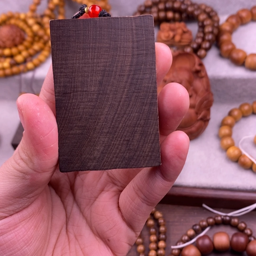 石***手串/手链檀香木黑肉老料奶香沉水正区老山檀