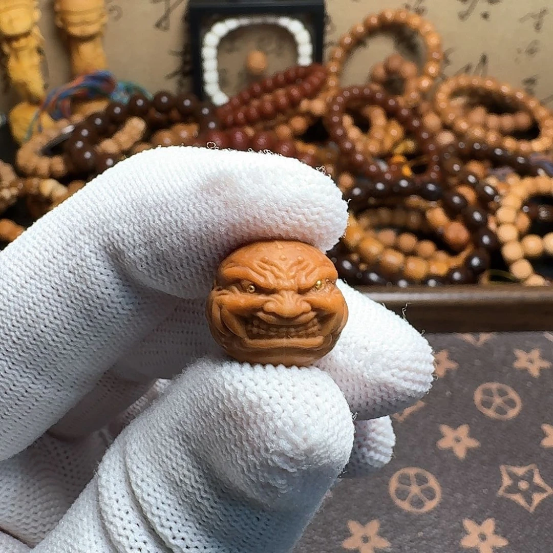 猴头核桃吊坠恶僧单颗全品