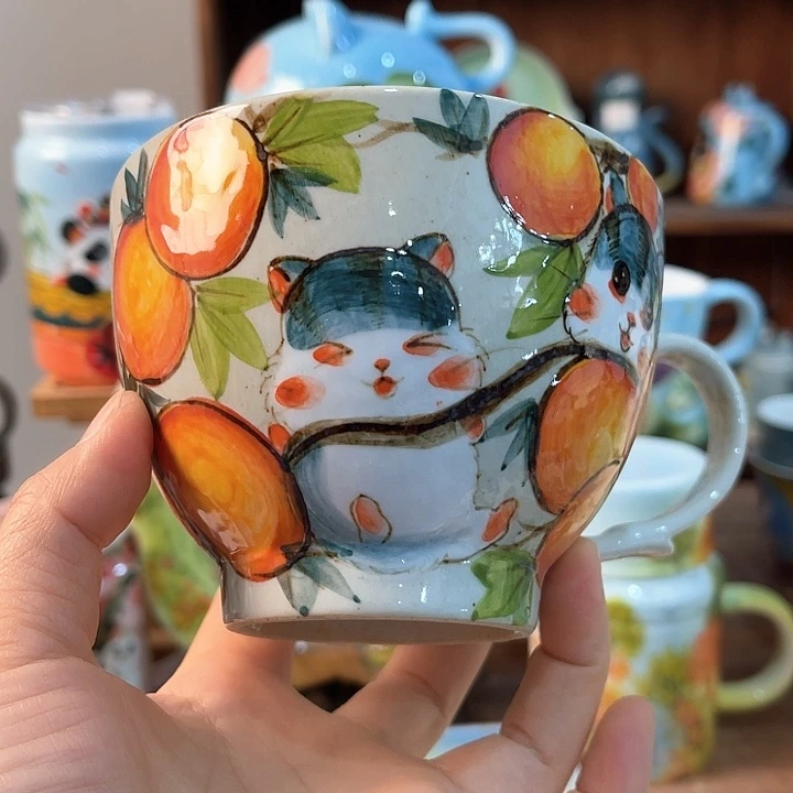 陶景德镇釉下手绘陶瓷