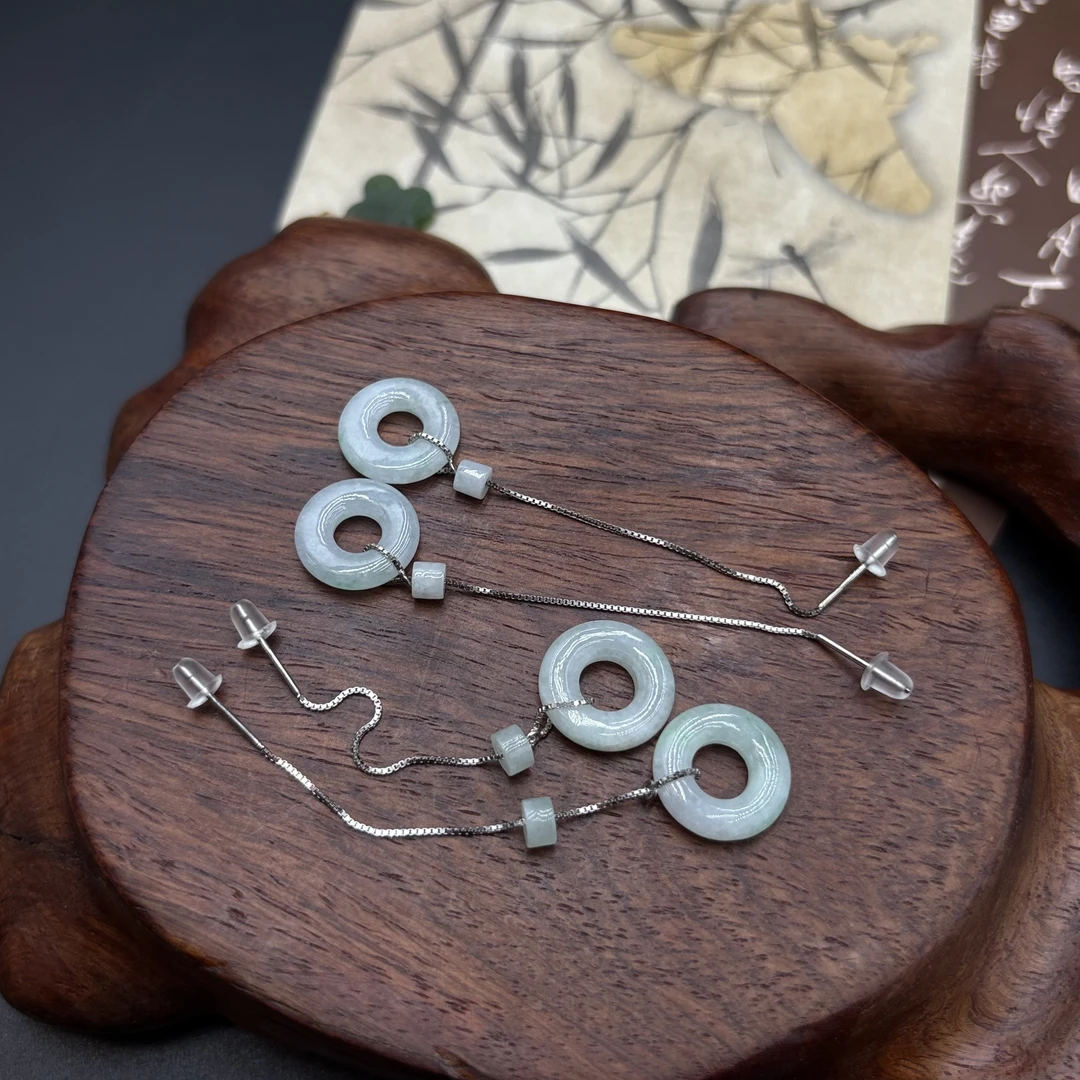 翡翠耳坠、山东官方库出、顺丰包邮多样性发货、发其一、000103#