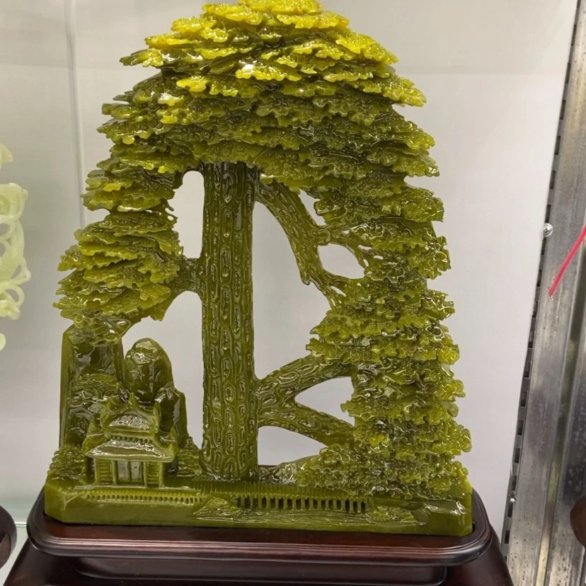 【闪购商品】未镶嵌蛇纹石玉（覆膜）珠宝奇石