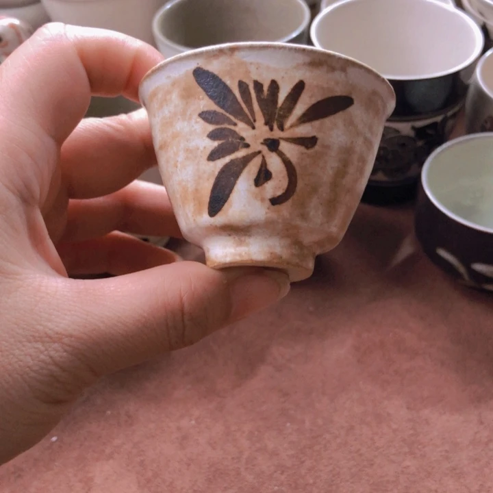 磁州窑纯手工艺术茶具茶杯